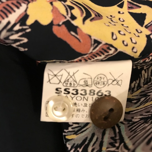 Sun Surf Rayon Short Sleeves Hawaiian Shirt XL - Picture 12 of 13